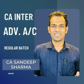 CA Inter Advance Accounts | Regular Batch by CA Sandeep Sharma | For Jan 26 Exams